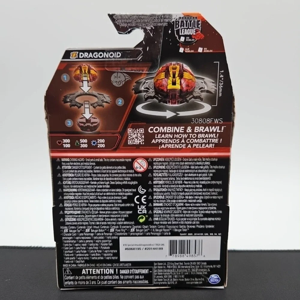 Bakugan Street‎ Brawl Lot of 5 Hammerhead Dragonoid Pen-g Mantid Nillious New
